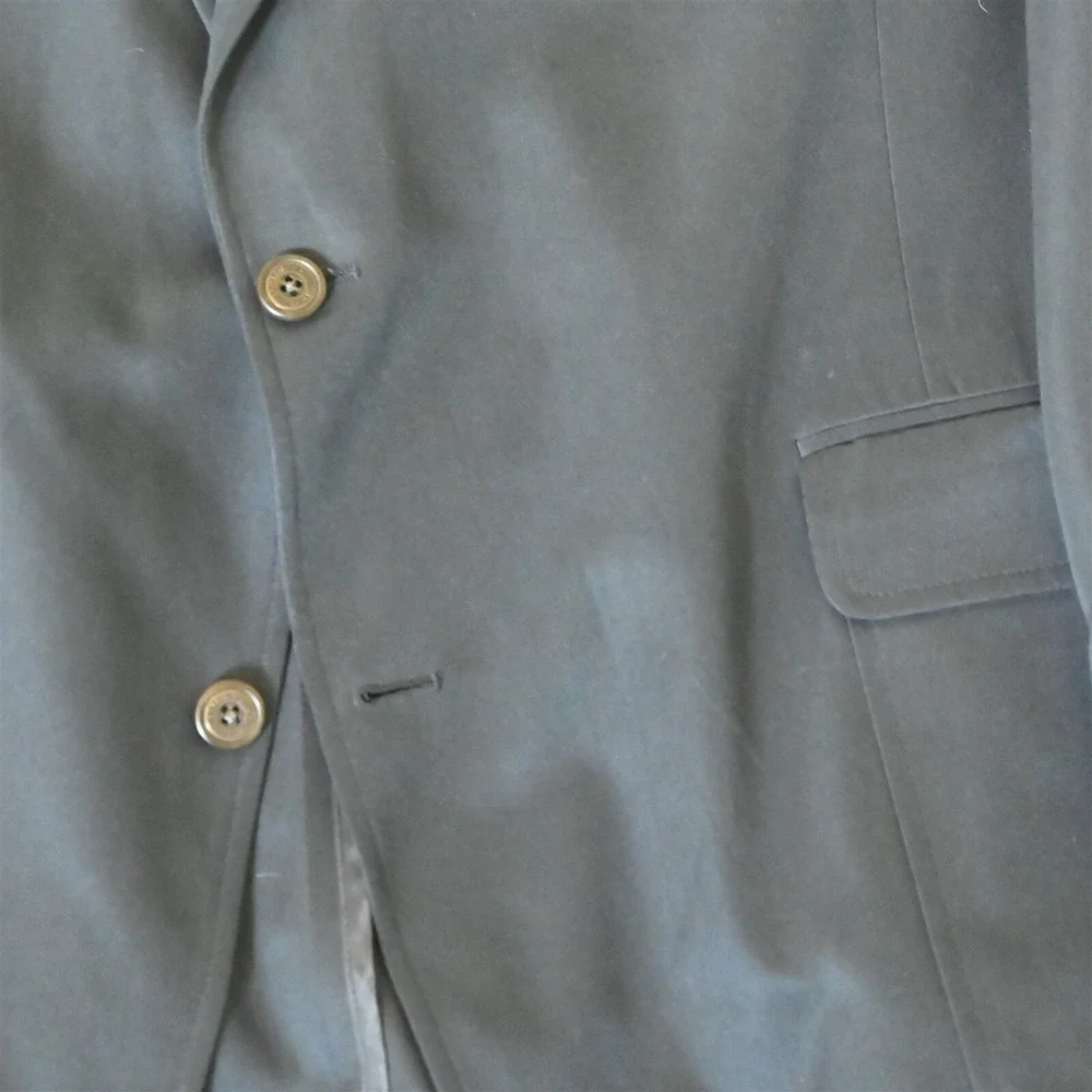 TravelSmith 50R Navy Blue Wash Wear USA Made Mens Blazer Suit‎ Jacket Sport Coat